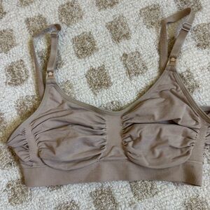 SKIMS MATERNITY NURSING SCULPTING BRA | CLAY